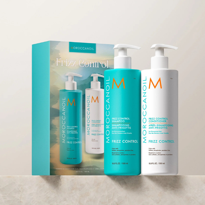 Moroccanoil Frizz Control Shampoo & Conditioner 500ml Set