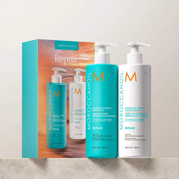 Moroccanoil Moisture Repair Shampoo & Conditioner 500ml Set