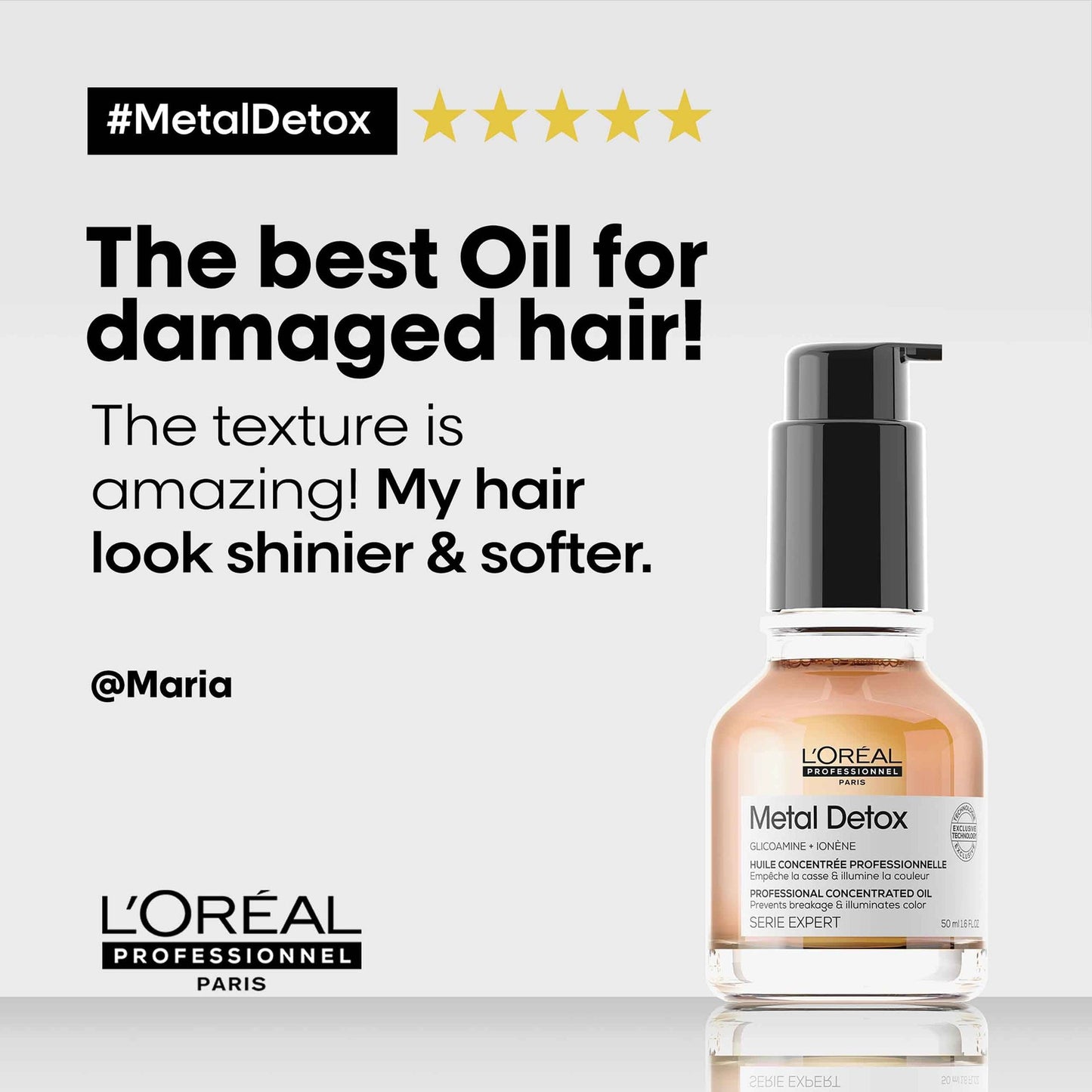 L'Oreal Metal Detox Protecting concentrated oil 50ml