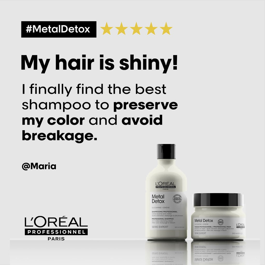 L'Oreal Metal Detox Anti-metal Cleansing Cream Shampoo