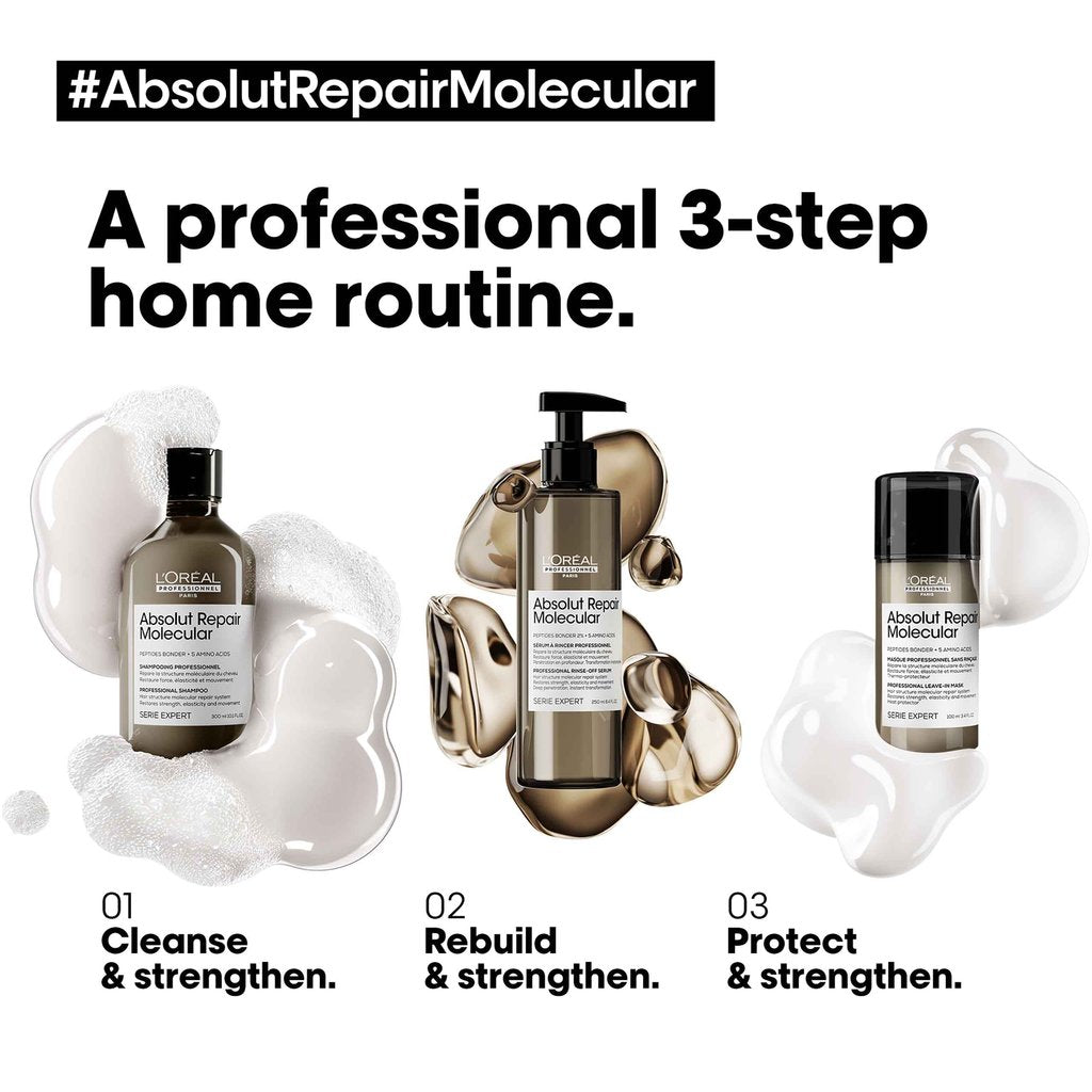 L'Oreal Absolut Repair Molecular Sulfate-Free Shampoo 300ml