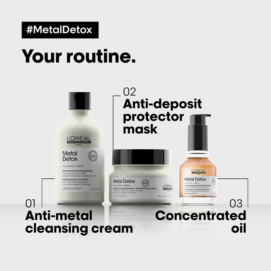 L'Oreal Metal Detox Anti-metal Cleansing Cream Shampoo