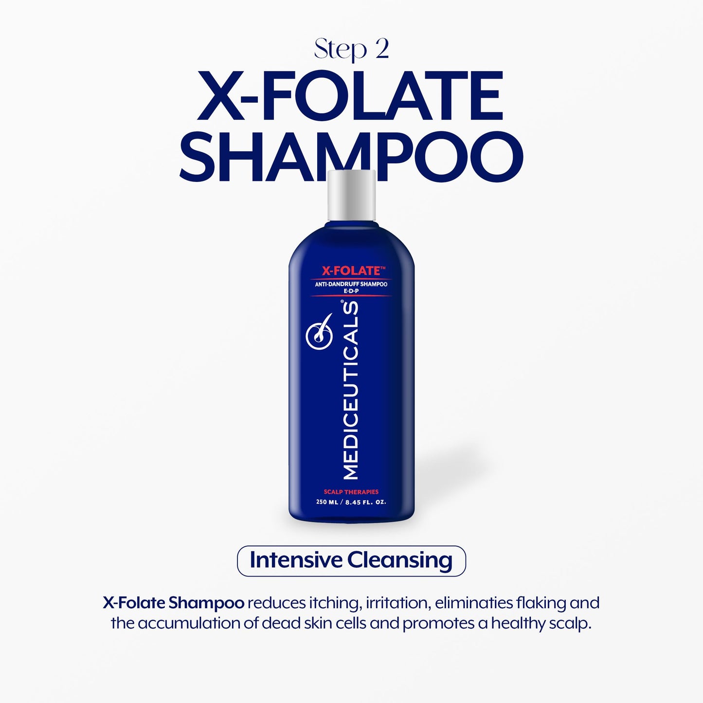 MEDICEUTICALS X-FOLATE™  Dandruff & Psoriasis Treatment Shampoo