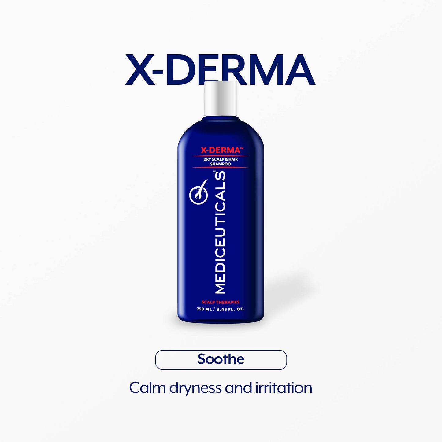 MEDICEUTICALS X-DERMA™  Dry Scalp & Hair Treatment Shampoo