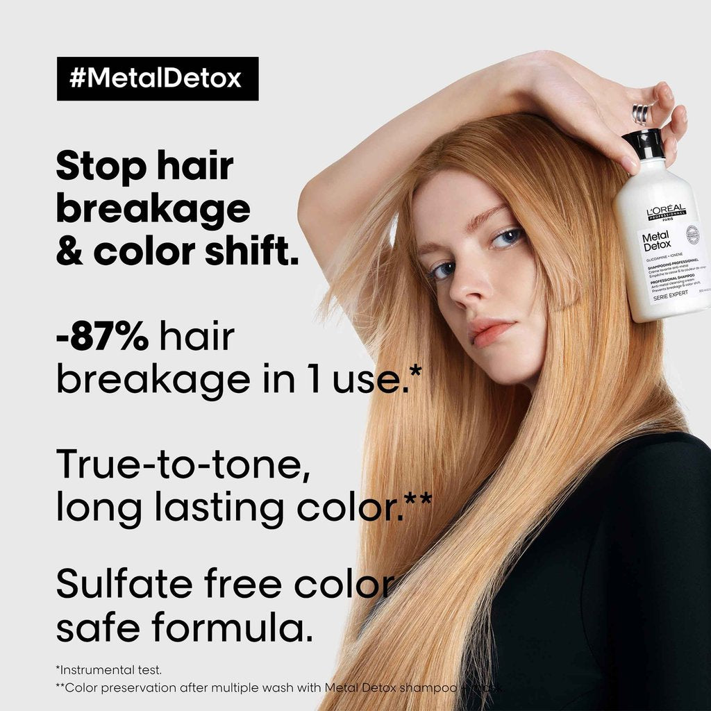 L'Oreal Metal Detox Anti-metal Cleansing Cream Shampoo