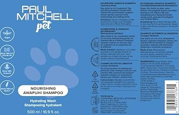 Paul Mitchell Pet Nourishing Awapuhi Shampoo 500ml