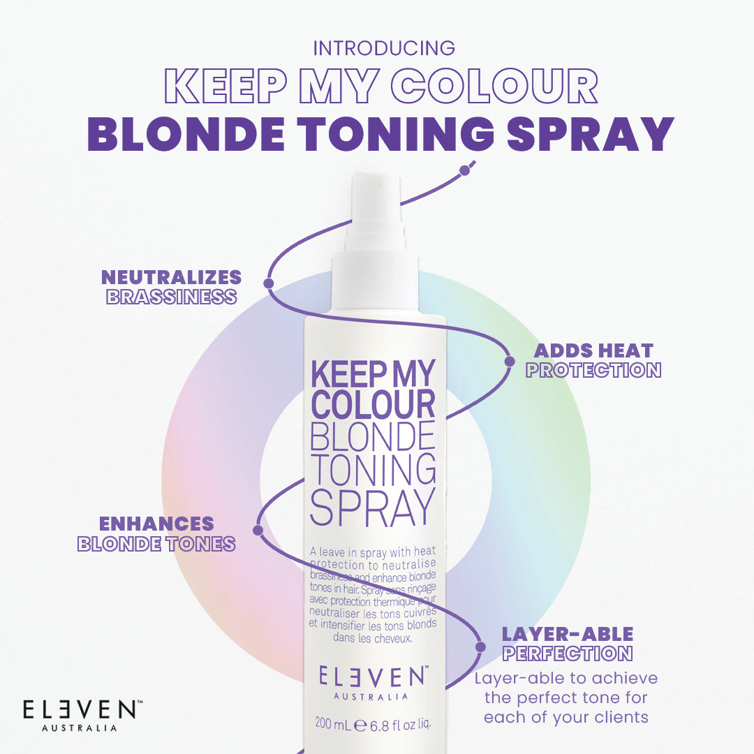 Eleven australia KEEP MY COLOUR BLONDE TONING SPRAY 200ml