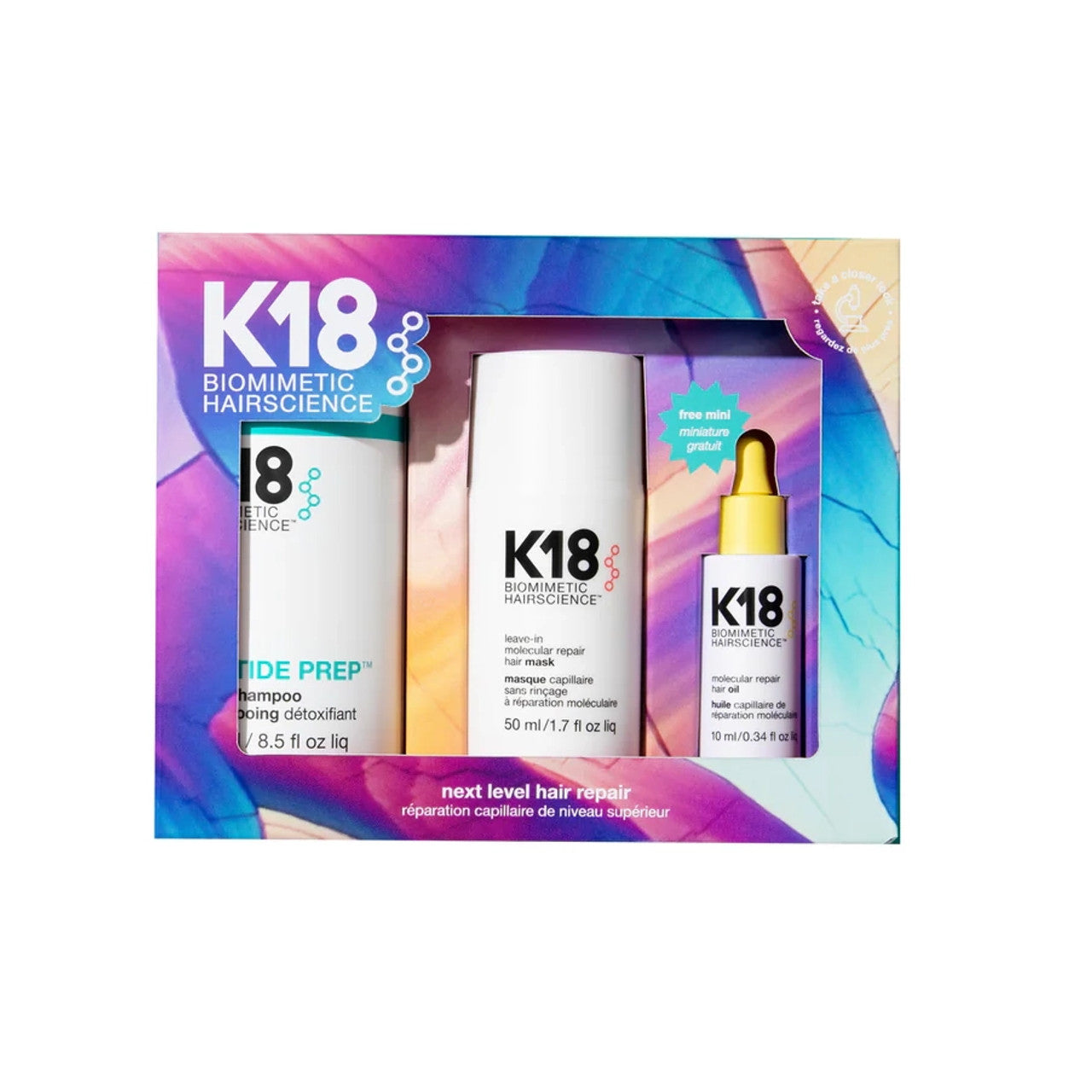 K18 Next Level Hair Repair Kit