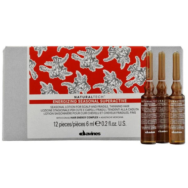 DAVINES ENERGIZING Seasonal Superactive 12*6ML Ampoules