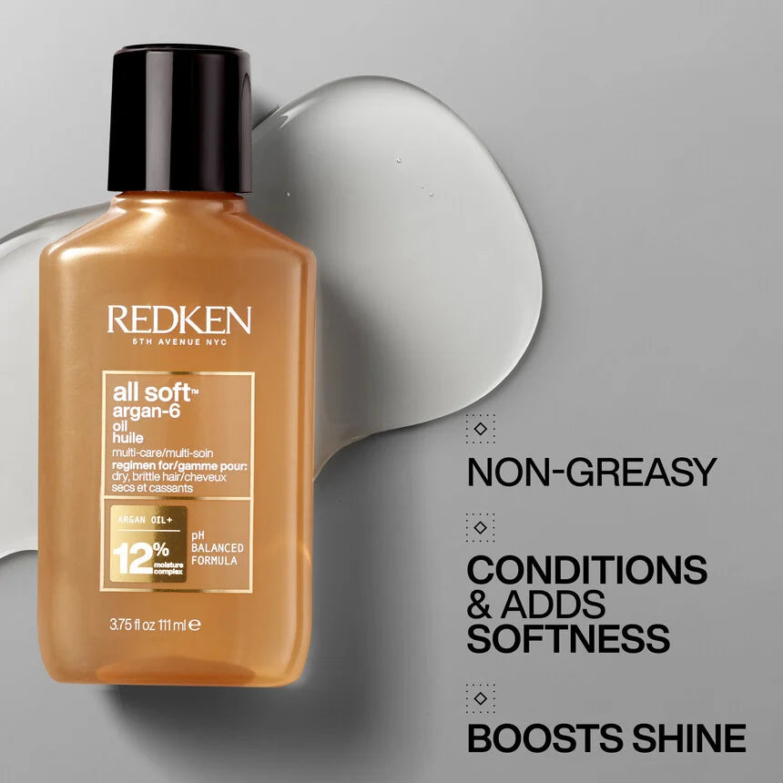 REDKEN All Soft Argan-6 Multi-Care Oil 111ml