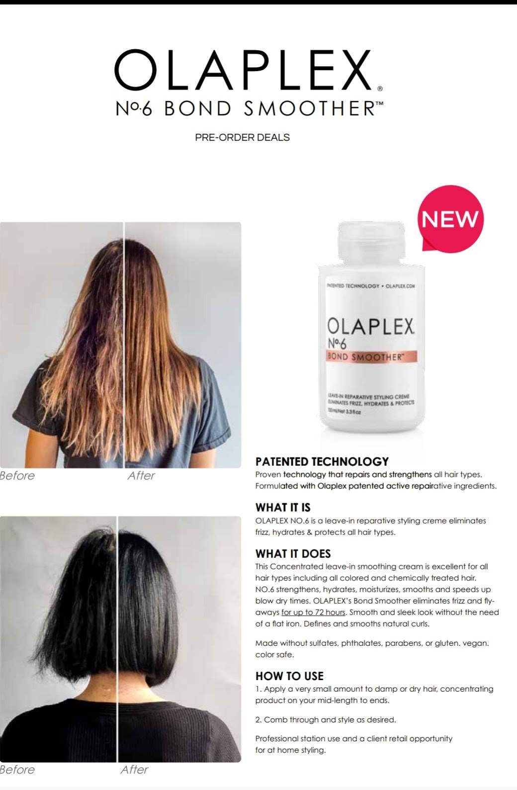 ✨Olaplex hot No 6✨